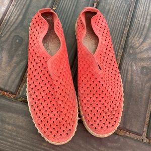 Ilse Jacobsen coral tulip sneakers